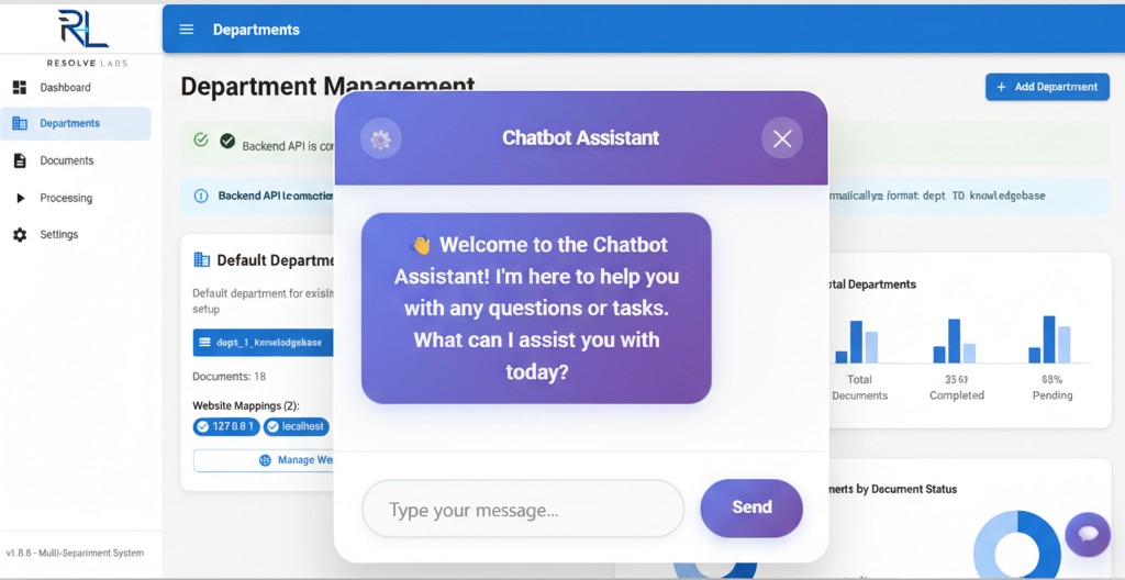 Chatbot Screenshot 1